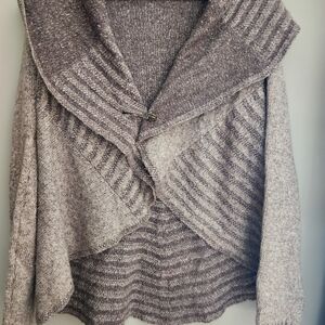 Christopher & Banks Brownish Poncho Sweater